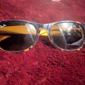 Ray-Ban Black and Tortoise Sunglasses